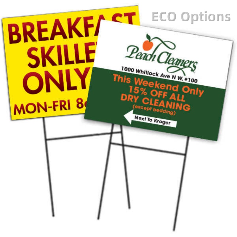 Recycling Coroplast Signs