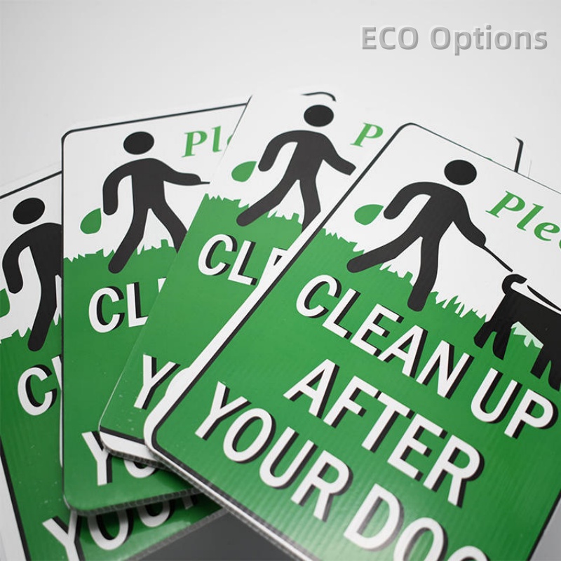 Recycling Coroplast Signs