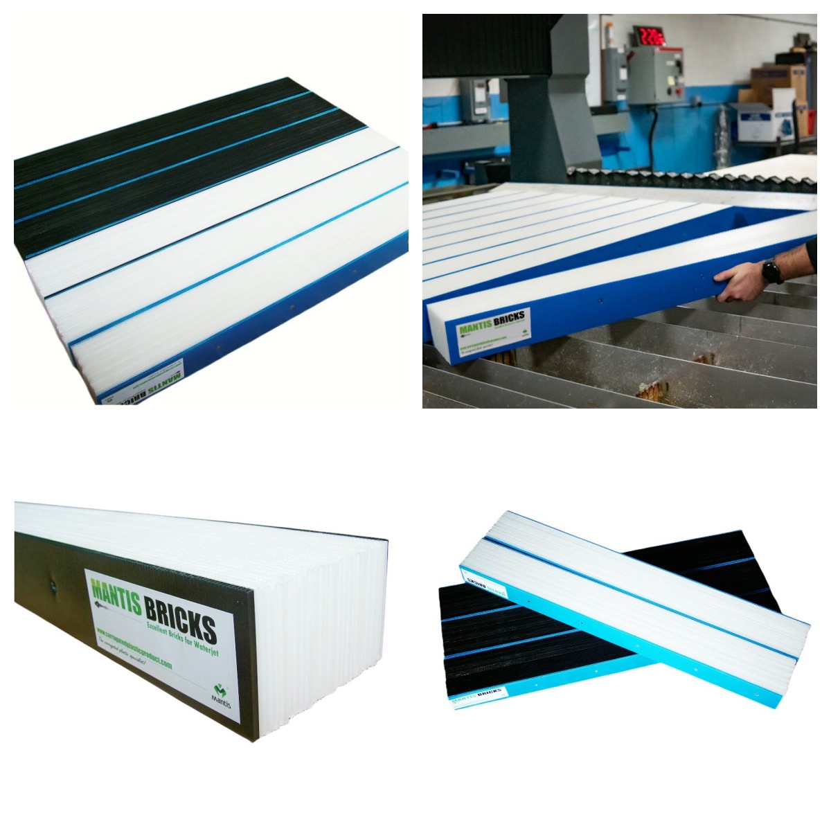 Waterjet Cutting Bricks for Precision Waterjet Cutting Systems