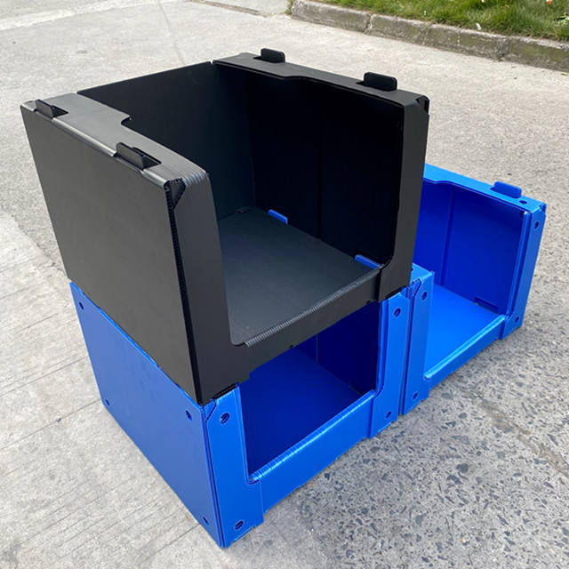 Corrugated Plastic Bins for Efficient Warehouse Storage