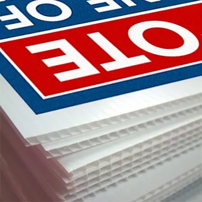 Corona-Treated Corrugated Plastic Sheets for High-Quality Printing