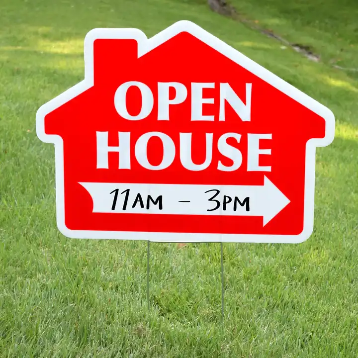 How Corrugated Plastic Signs Are Used in Real Estate Marketing