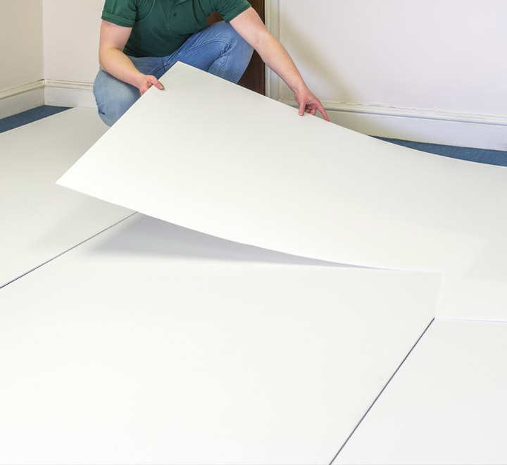 Custom Corrugated Plastic Floor Protection for Your Project