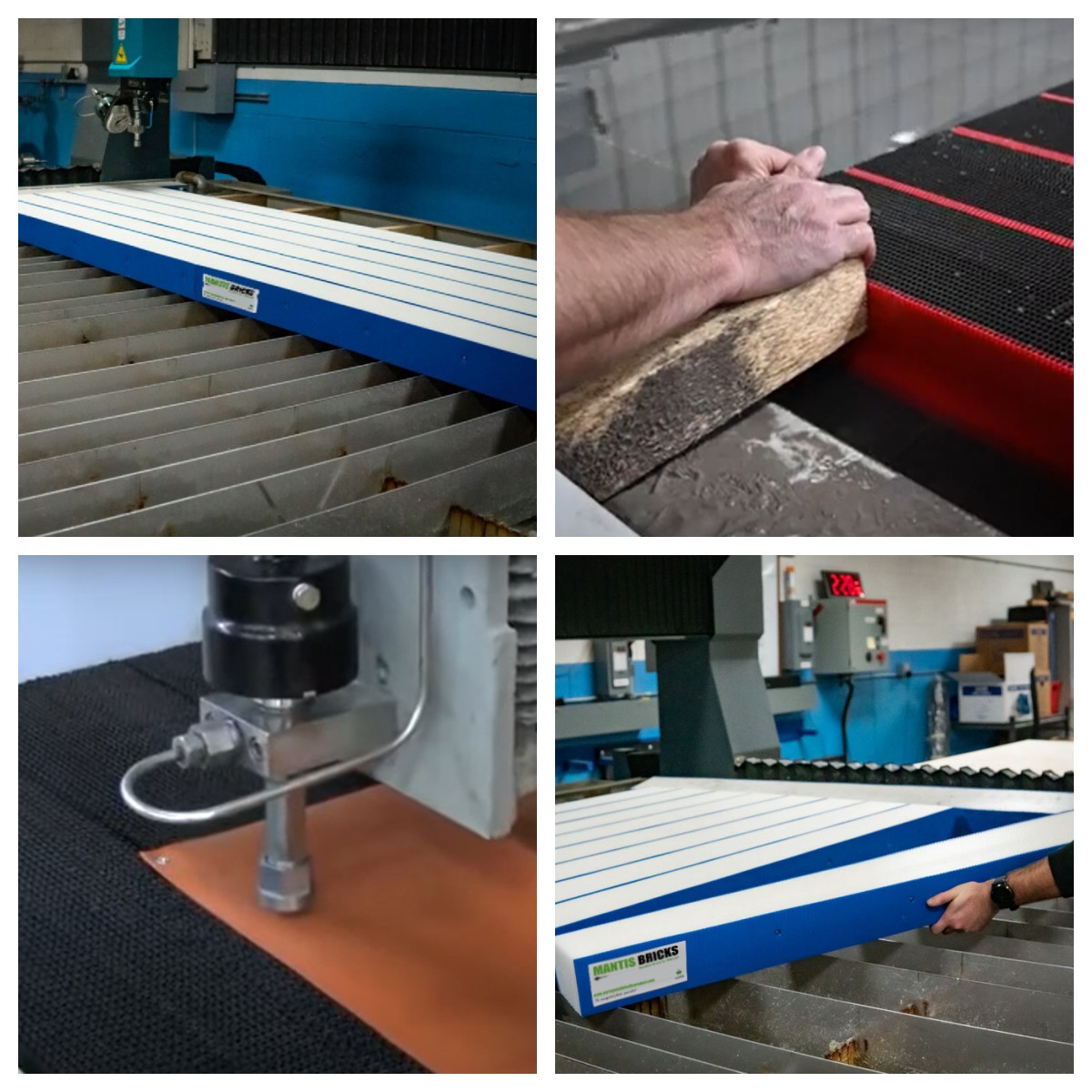 waterjet cutting brick 19